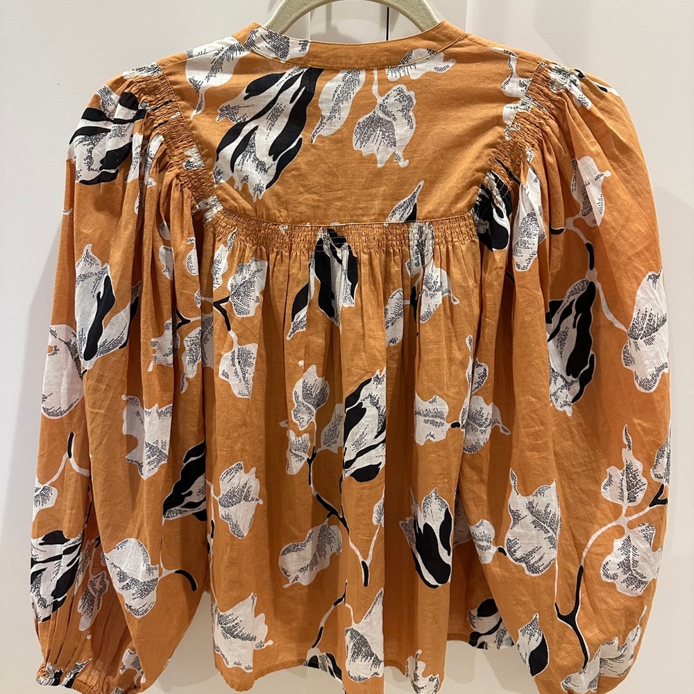 THE GREAT. Women's Floral Blouse - Picture 2 of 3